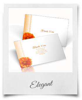 Elegant - Thank You Card